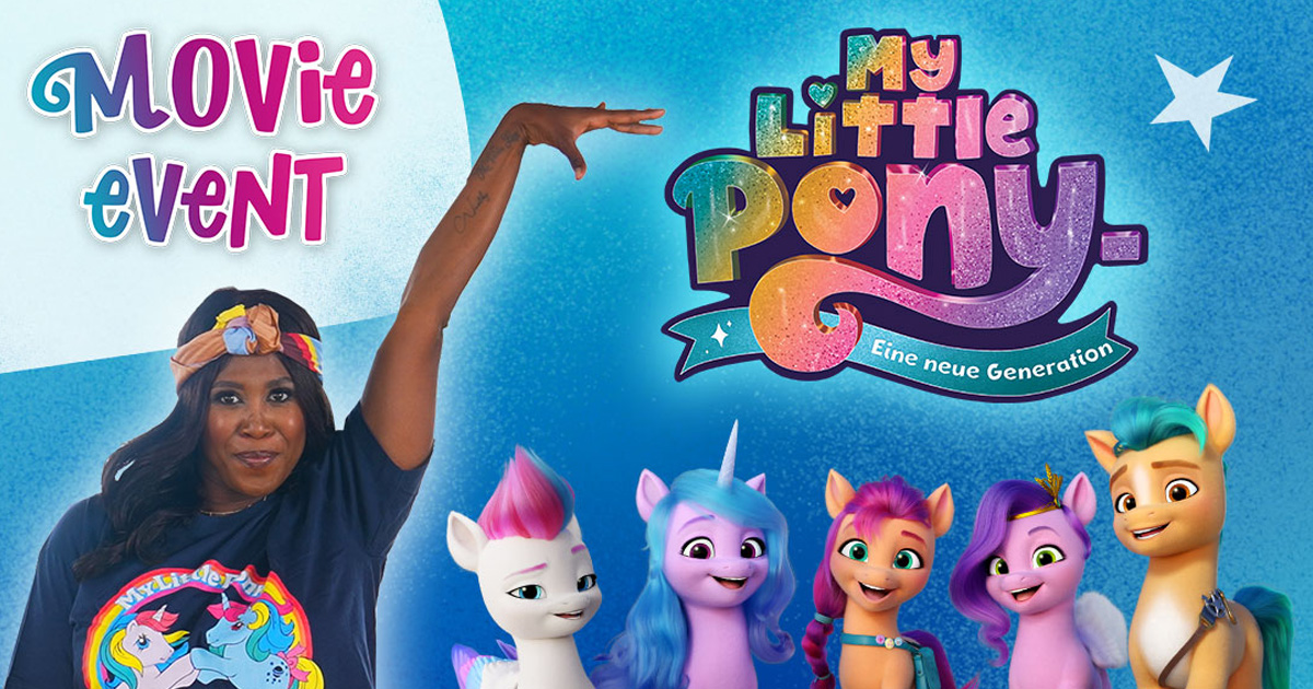 Motsi Mabuse Plakat Filmveranstaltung My little Pony