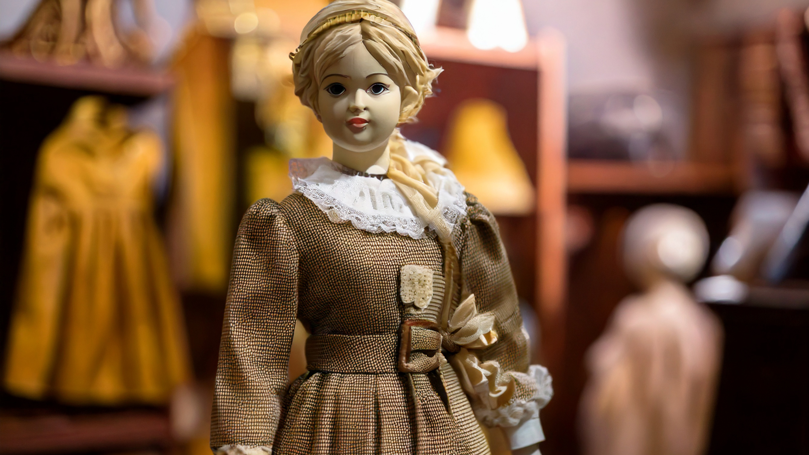 Armand Marseille Puppen im Museum Symbolbild