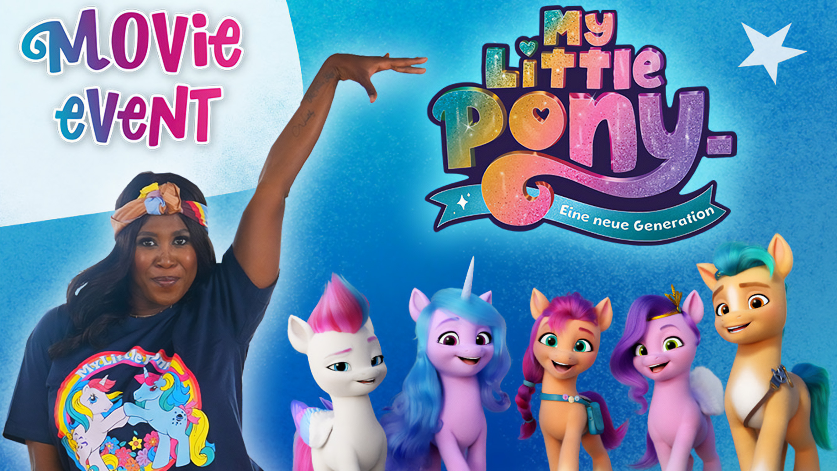 Motsi Mabuse Plakat Filmveranstaltung My little Pony